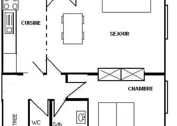 L'everest - 2 Pieces 4 Pers - L'everest - 101ev- Centre Mae-3374