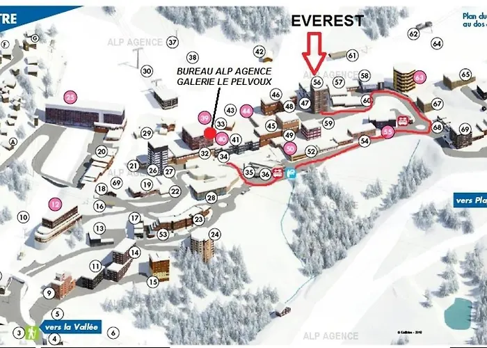 L'everest - 2 Pieces 4 Pers - L'everest - 101ev- Centre Mae-3374 Apartment